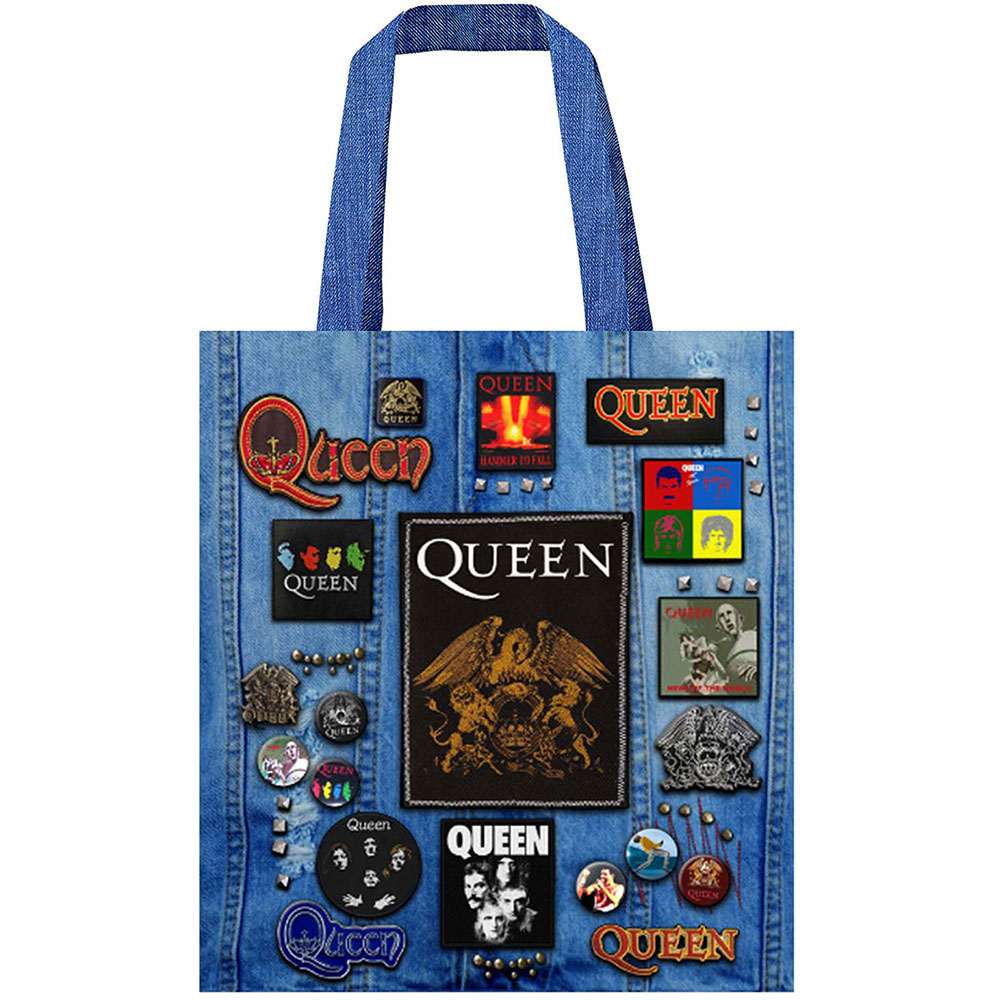 Queen - Crest Schoudertas/Shopper - Multicolours